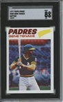 1977 Topps #303 Gene Tenace 9 card progressive proof.